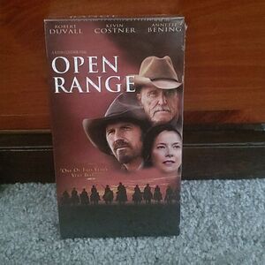Open Range (2004)  Kevin Costner Robert Duvall Annette Bening VHS NEW Sealed